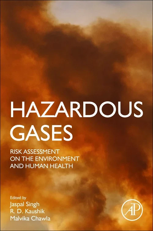 Coperta cărții "Hazardous Gases" de autor necunoscut