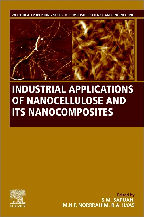 Coperta cărții "Industrial Applications of Nanocellulose and Its Nanocomposites" de autor necunoscut