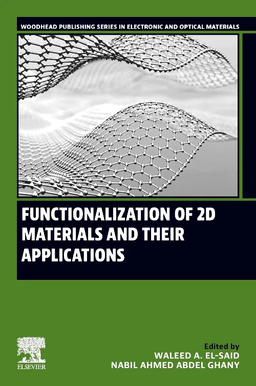 Coperta cărții "Functionalization of 2D Materials and Their Applications" de autor necunoscut