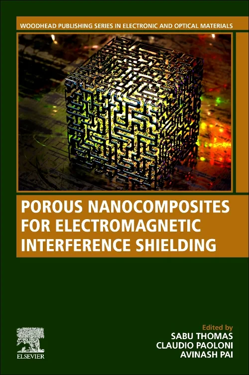 Coperta cărții "Porous Nanocomposites for Electromagnetic Interference Shielding" de autor necunoscut