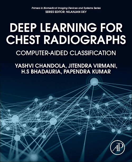 Coperta cărții "Deep Learning for Chest Radiographs" de autor necunoscut