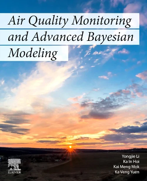 Coperta cărții "Air Quality Monitoring and Advanced Bayesian Modeling" de autor necunoscut