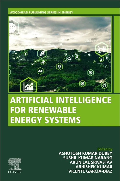 Coperta cărții "Artificial Intelligence for Renewable Energy systems" de autor necunoscut