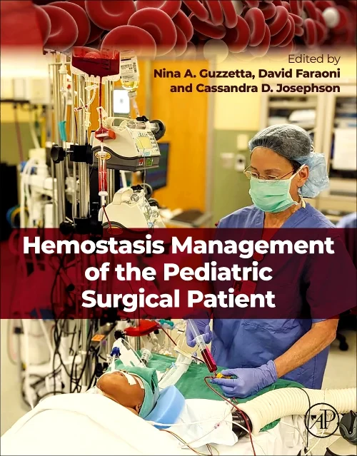 Coperta cărții "Hemostasis Management of the Pediatric Surgical Patient" de autor necunoscut