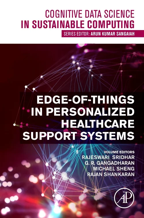 Coperta cărții "Edge-of-Things in Personalized Healthcare Support Systems" de autor necunoscut
