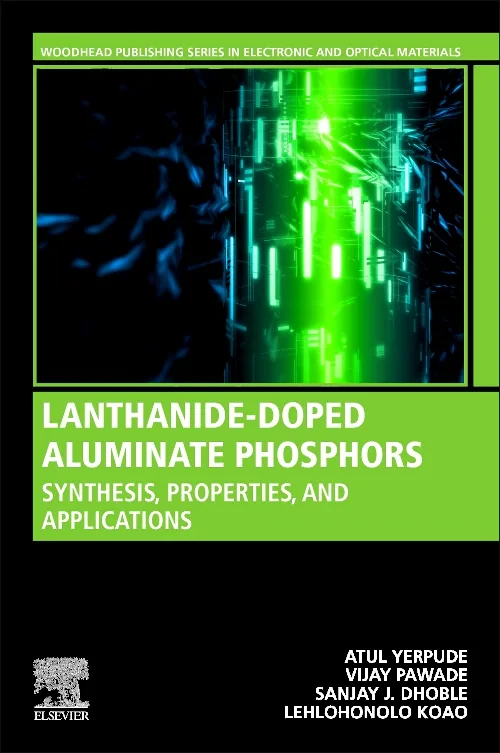 Coperta cărții "Lanthanide-Doped Aluminate Phosphors" de autor necunoscut
