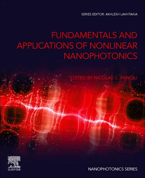 Coperta cărții "Fundamentals and Applications of Nonlinear Nanophotonics" de autor necunoscut