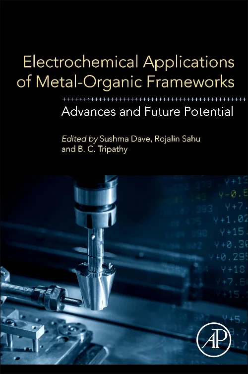 Coperta cărții "Electrochemical Applications of Metal-Organic Frameworks" de autor necunoscut