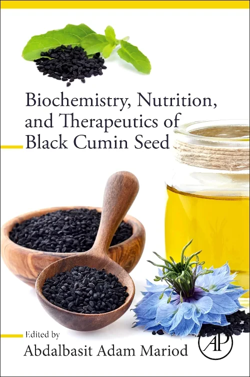 Coperta cărții "Biochemistry, Nutrition, and Therapeutics of Black Cumin Seed" de autor necunoscut