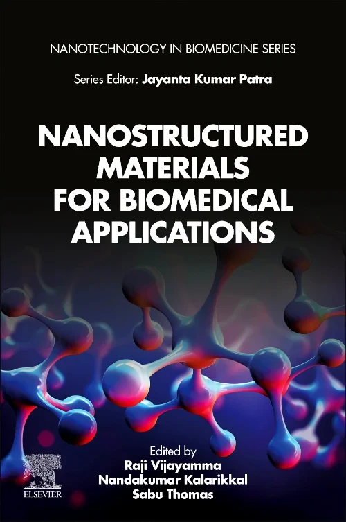 Coperta cărții "Nanostructured Materials for Biomedical Applications" de autor necunoscut