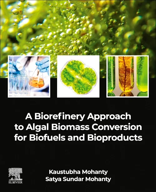 Coperta cărții "A Biorefinery Approach to Algal Biomass Conversion for Biofuels and Bioproducts" de autor necunoscut
