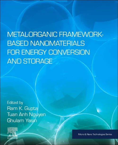 Coperta cărții "Metal-Organic Framework-Based Nanomaterials for Energy Conversion and Storage" de autor necunoscut