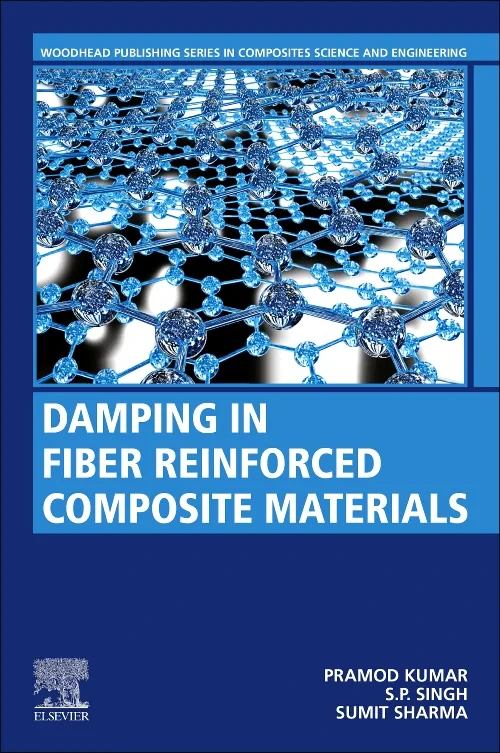 Coperta cărții "Damping in Fiber Reinforced Composite Materials" de autor necunoscut