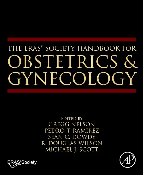 Coperta cărții "The ERAS® Society Handbook for Obstetrics &amp; Gynecology" de autor necunoscut