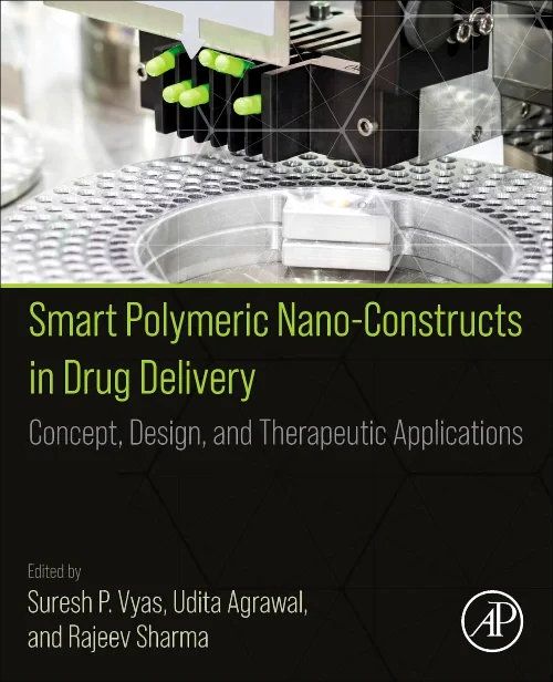 Coperta cărții "Smart Polymeric Nano-Constructs in Drug Delivery" de autor necunoscut