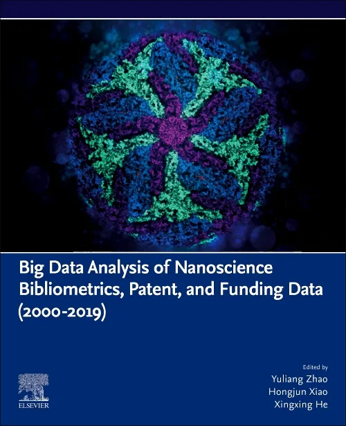 Coperta cărții "Big Data Analysis of Nanoscience Bibliometrics, Patent, and Funding Data (2000-2019)" de autor necunoscut
