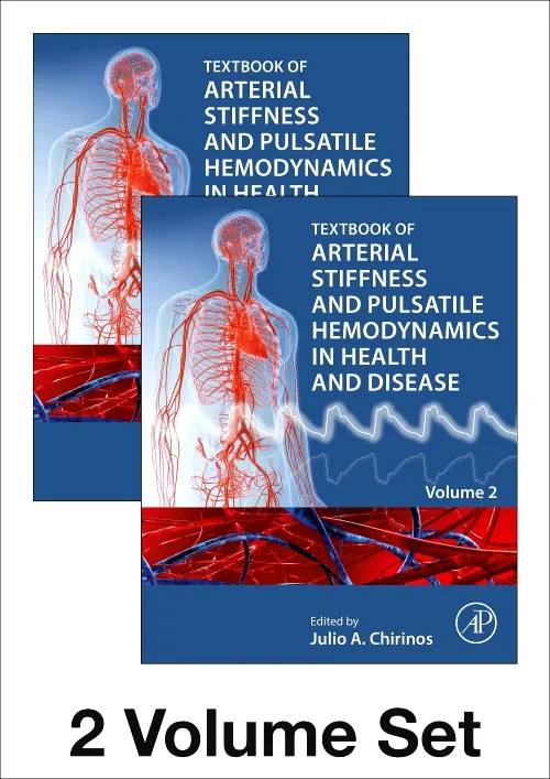 Coperta cărții "Textbook of Arterial Stiffness and Pulsatile Hemodynamics in Health and Disease" de autor necunoscut