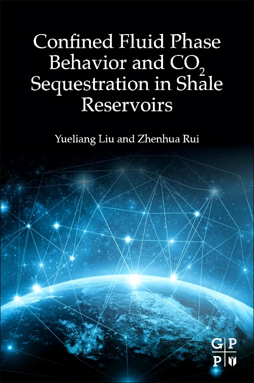 Coperta cărții "Confined Fluid Phase Behavior and CO2 Sequestration in Shale Reservoirs" de autor necunoscut