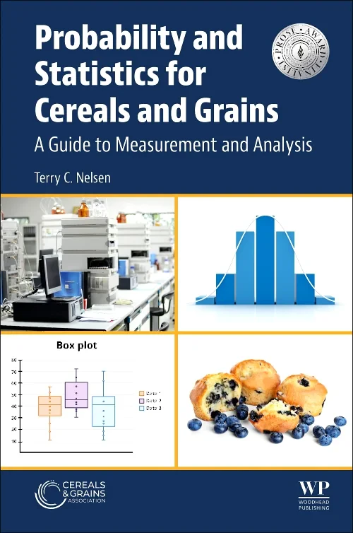 Coperta cărții "Probability and Statistics for Cereals and Grains" de autor necunoscut