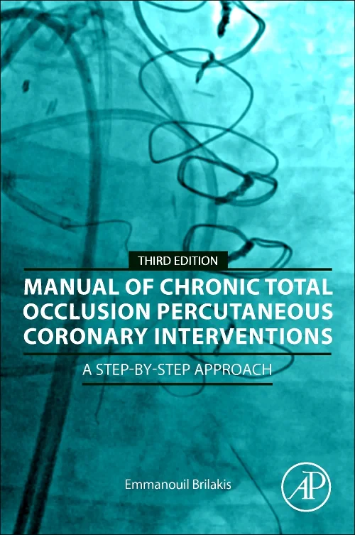 Coperta cărții "Manual of Chronic Total Occlusion Percutaneous Coronary Interventions" de autor necunoscut
