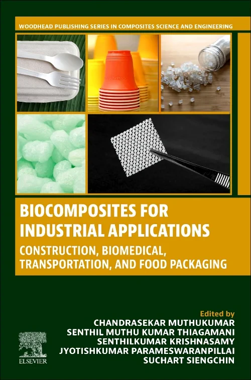 Coperta cărții "Biocomposites for Industrial Applications" de autor necunoscut