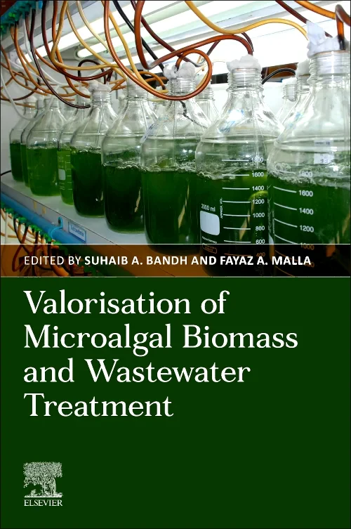 Coperta cărții "Valorization of Microalgal Biomass and Wastewater Treatment" de autor necunoscut