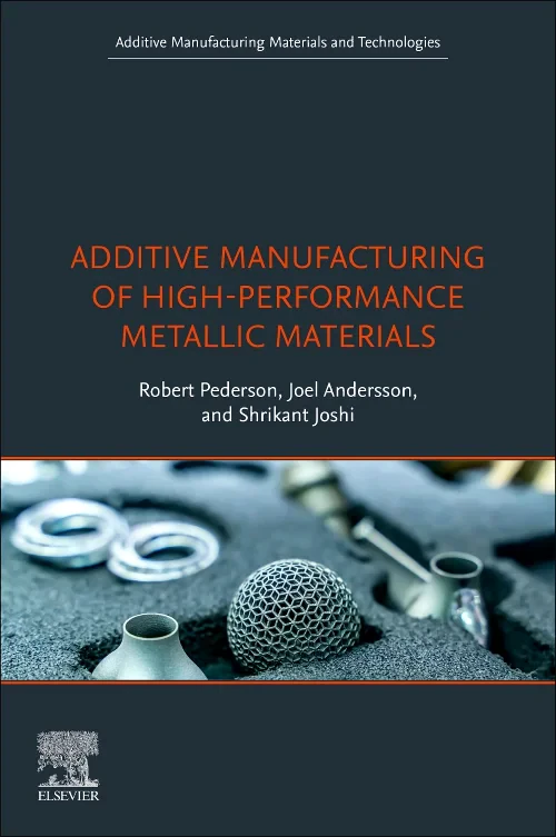 Coperta cărții "Additive Manufacturing of High-Performance Metallic Materials" de autor necunoscut