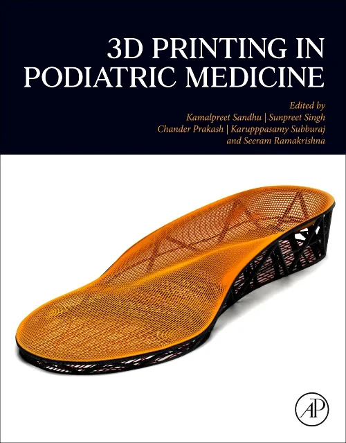 Coperta cărții "3D Printing in Podiatric Medicine" de autor necunoscut