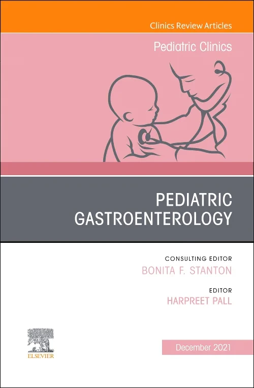 Coperta cărții "Pediatric Gastroenterology, An Issue of Pediatric Clinics of North America" de autor necunoscut