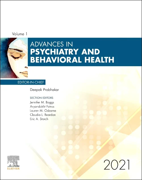Coperta cărții "Advances in Psychiatry and Behavioral Heath, 2021" de autor necunoscut