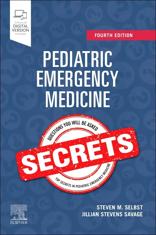 Coperta cărții "Pediatric Emergency Medicine Secrets" de autor necunoscut
