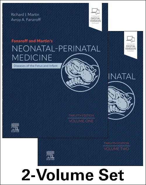 Coperta cărții "Fanaroff and Martin&#039;s Neonatal-Perinatal Medicine, 2-Volume Set" de autor necunoscut