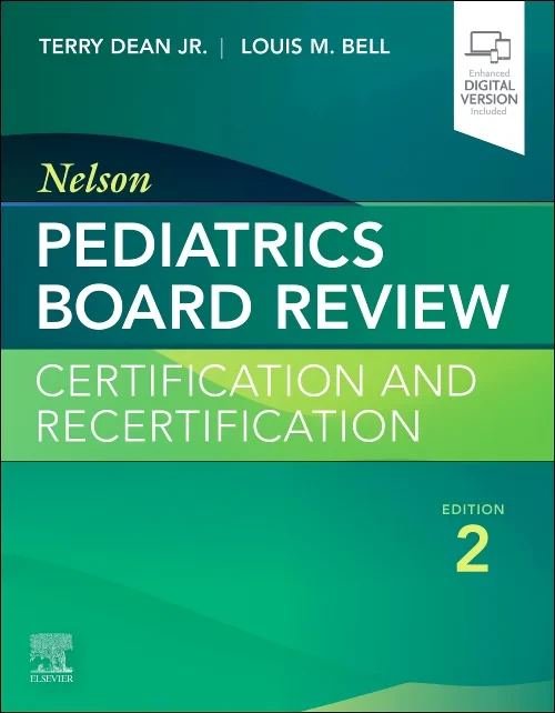 Coperta cărții "Nelson Pediatrics Board Review" de autor necunoscut