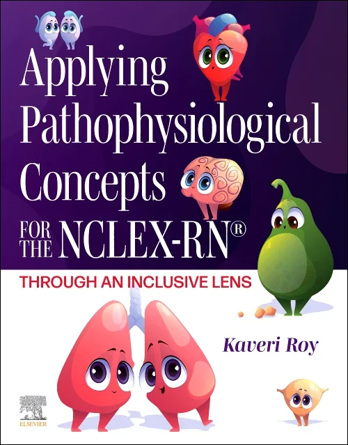 Coperta cărții "Applying Pathophysiological Concepts for the NCLEX-RN®: Through an Inclusive Lens" de autor necunoscut