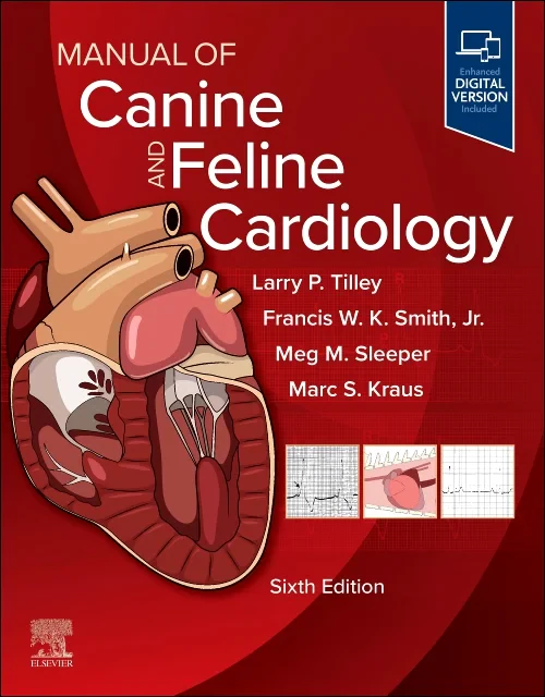Coperta cărții "Manual of Canine and Feline Cardiology" de autor necunoscut