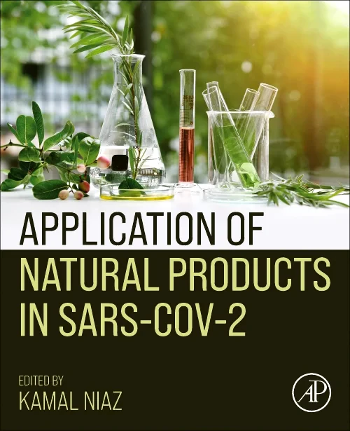 Coperta cărții "Application of Natural Products in SARS-CoV-2" de autor necunoscut