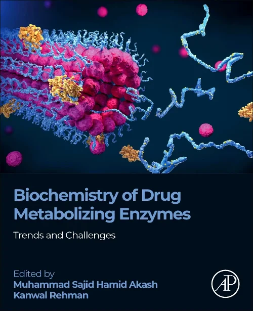 Coperta cărții "Biochemistry of Drug Metabolizing Enzymes" de autor necunoscut