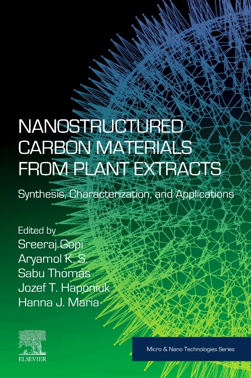 Coperta cărții "Nanostructured Carbon Materials from Plant Extracts" de autor necunoscut