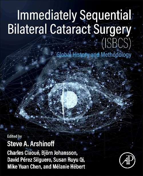Coperta cărții "Immediately Sequential Bilateral Cataract Surgery (ISBCS)" de autor necunoscut