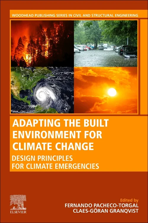 Coperta cărții "Adapting the Built Environment for Climate Change" de autor necunoscut
