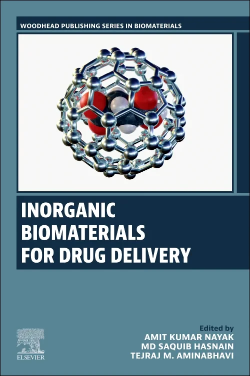 Coperta cărții "Inorganic Biomaterials for Drug Delivery" de autor necunoscut