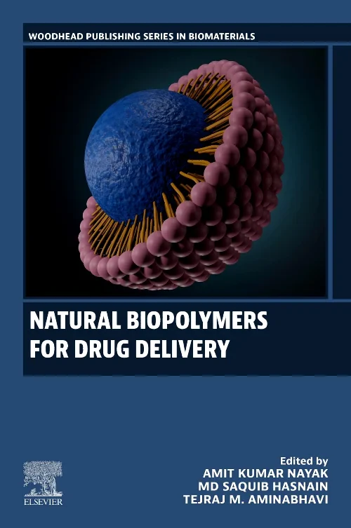 Coperta cărții "Natural Biopolymers for Drug Delivery" de autor necunoscut