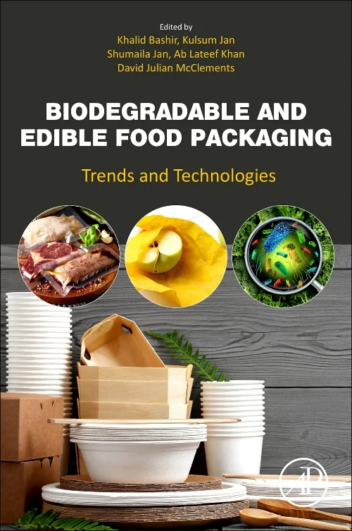Coperta cărții "Biodegradable and Edible Food Packaging" de autor necunoscut