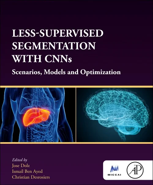 Coperta cărții "Less-Supervised Segmentation with CNNs" de autor necunoscut