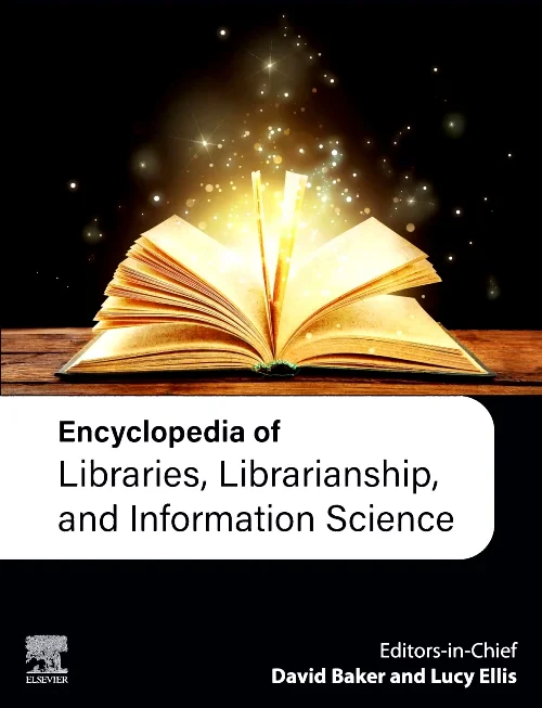 Coperta cărții "Encyclopedia of Libraries, Librarianship, and Information Science" de autor necunoscut
