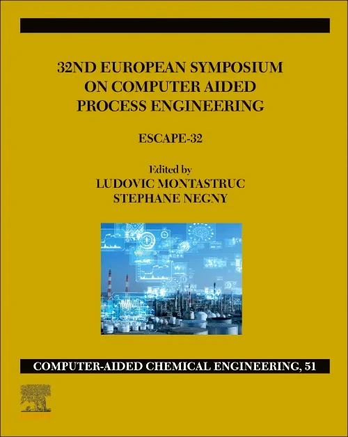Coperta cărții "32nd European Symposium on Computer Aided Process Engineering" de autor necunoscut