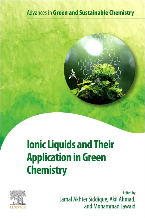 Coperta cărții "Ionic Liquids and Their Application in Green Chemistry" de autor necunoscut