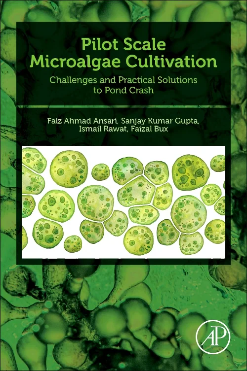 Coperta cărții "Pilot Scale Microalgae Cultivation" de autor necunoscut