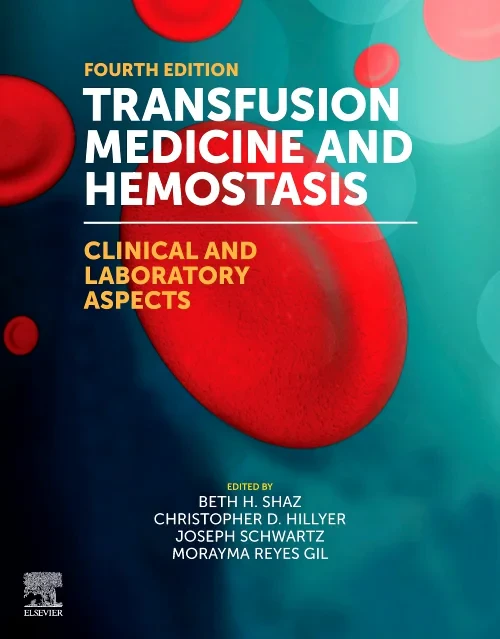 Coperta cărții "Transfusion Medicine and Hemostasis" de autor necunoscut