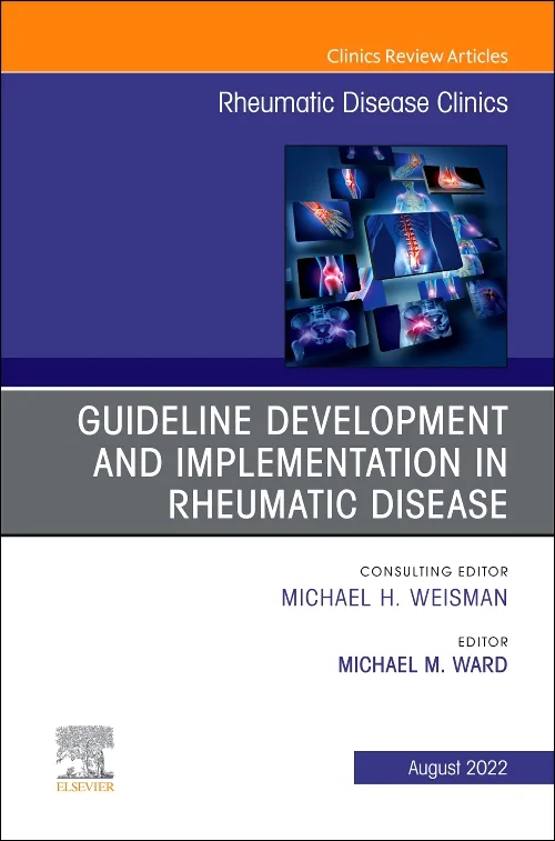 Coperta cărții "Treatment Guideline Development and Implementation, An Issue of Rheumatic Disease Clinics of North America" de autor necunoscut